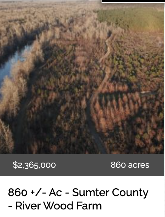 860acres in Sumter county, Alabama for sale