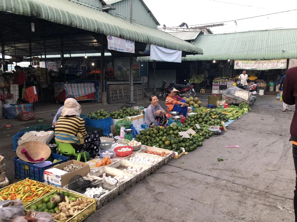  On our way to Cai Rang floating market 
