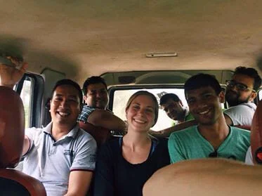 My lovely field team in the Terai