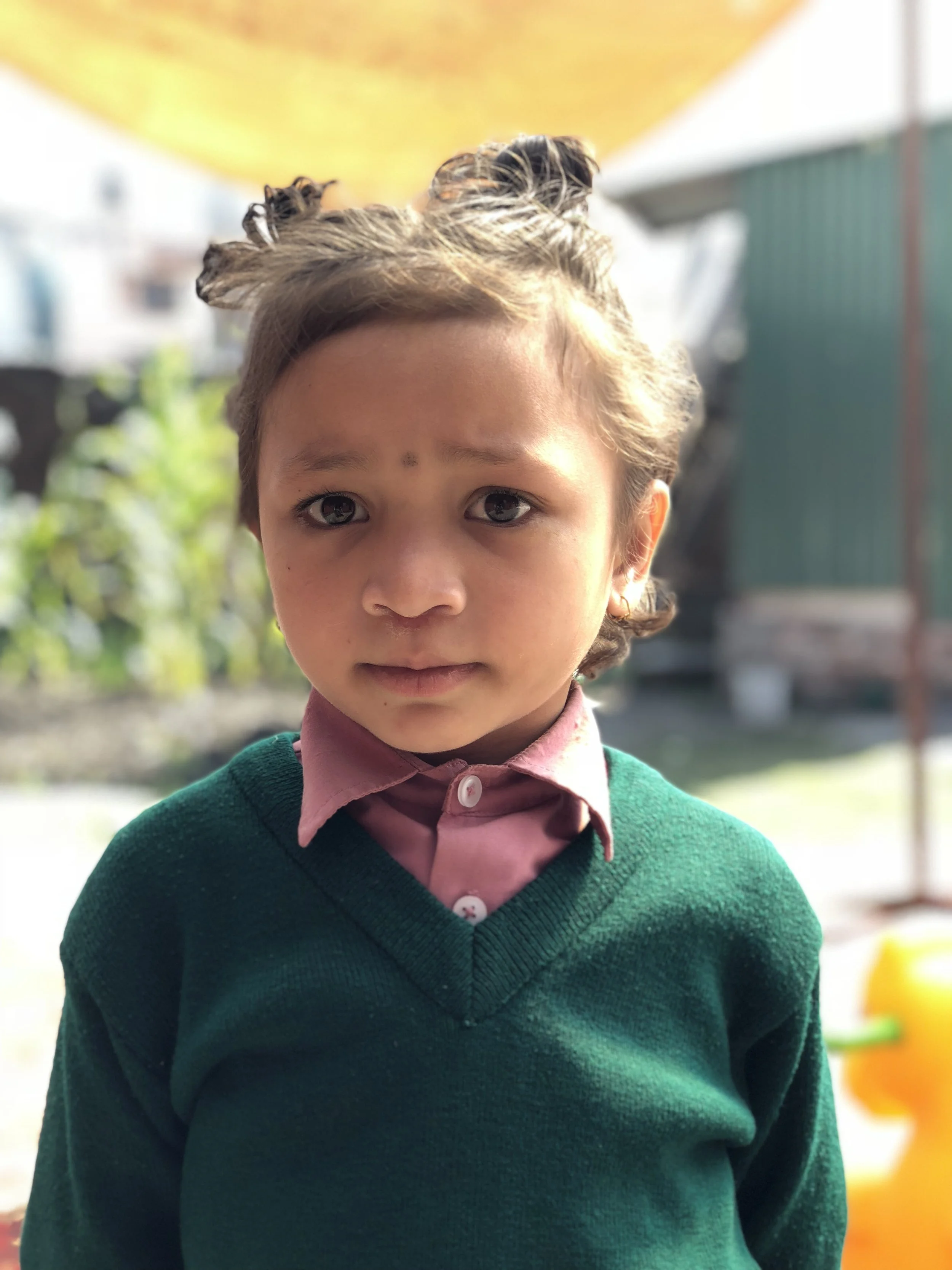 Karishma Age 5 She is very positive and healthy