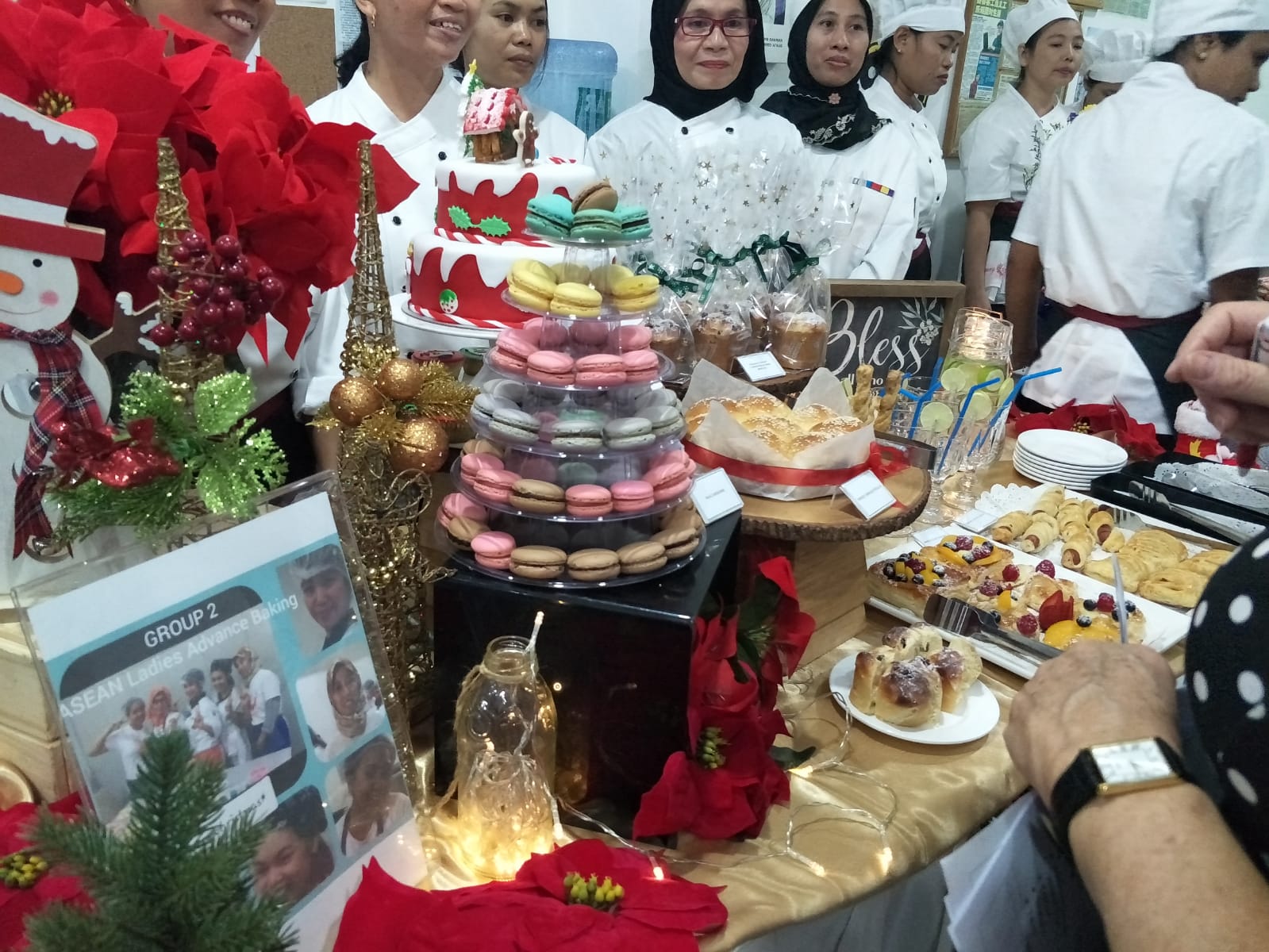 A delicious spread of baked goods by our HOME Academy students