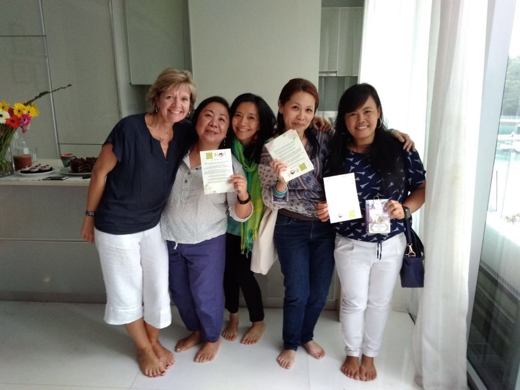 A fundraising tea party organized by HOME supporters