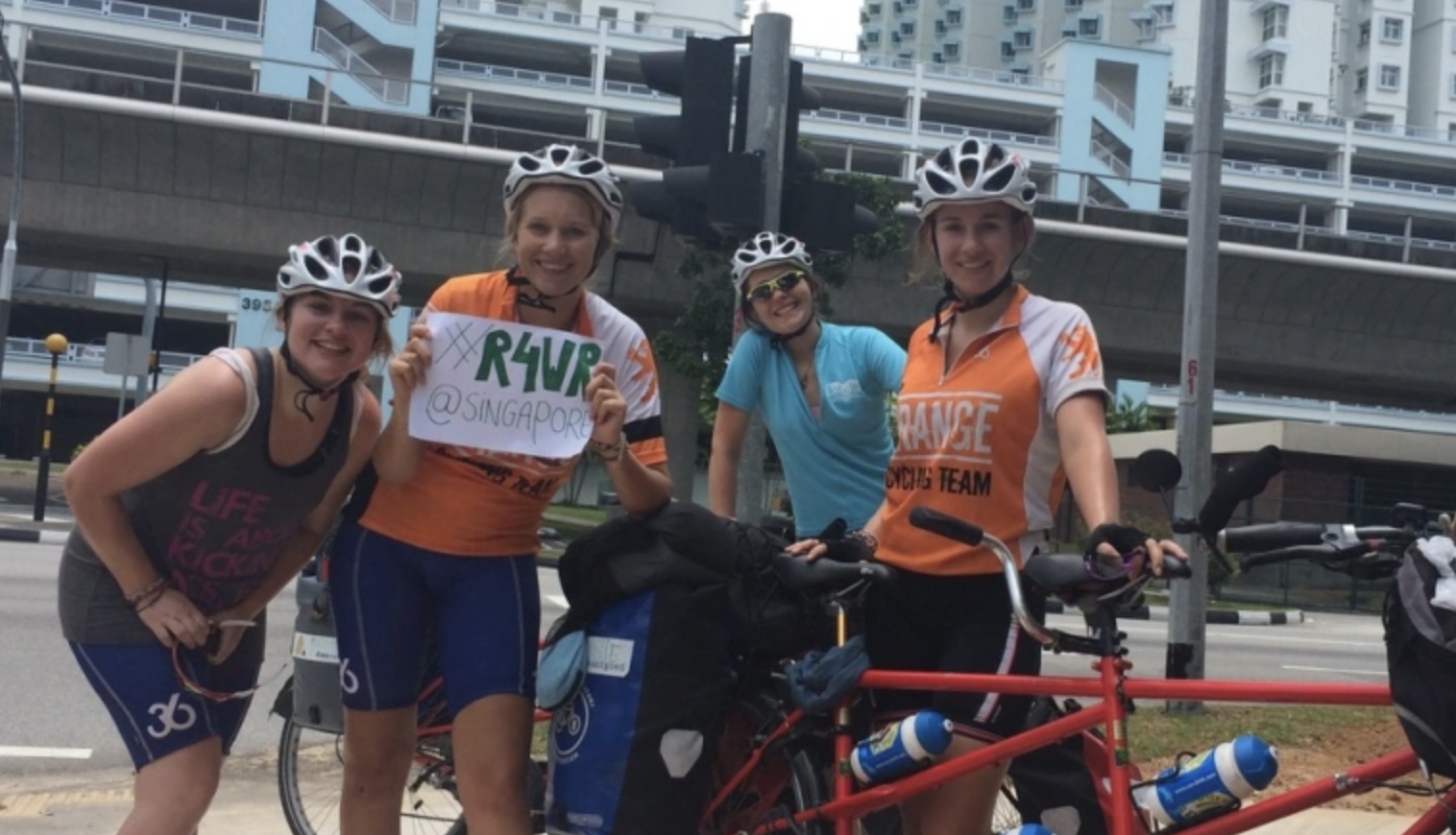 Four Dutch Girls, Two Tandems And 14,000 KILOMETRES