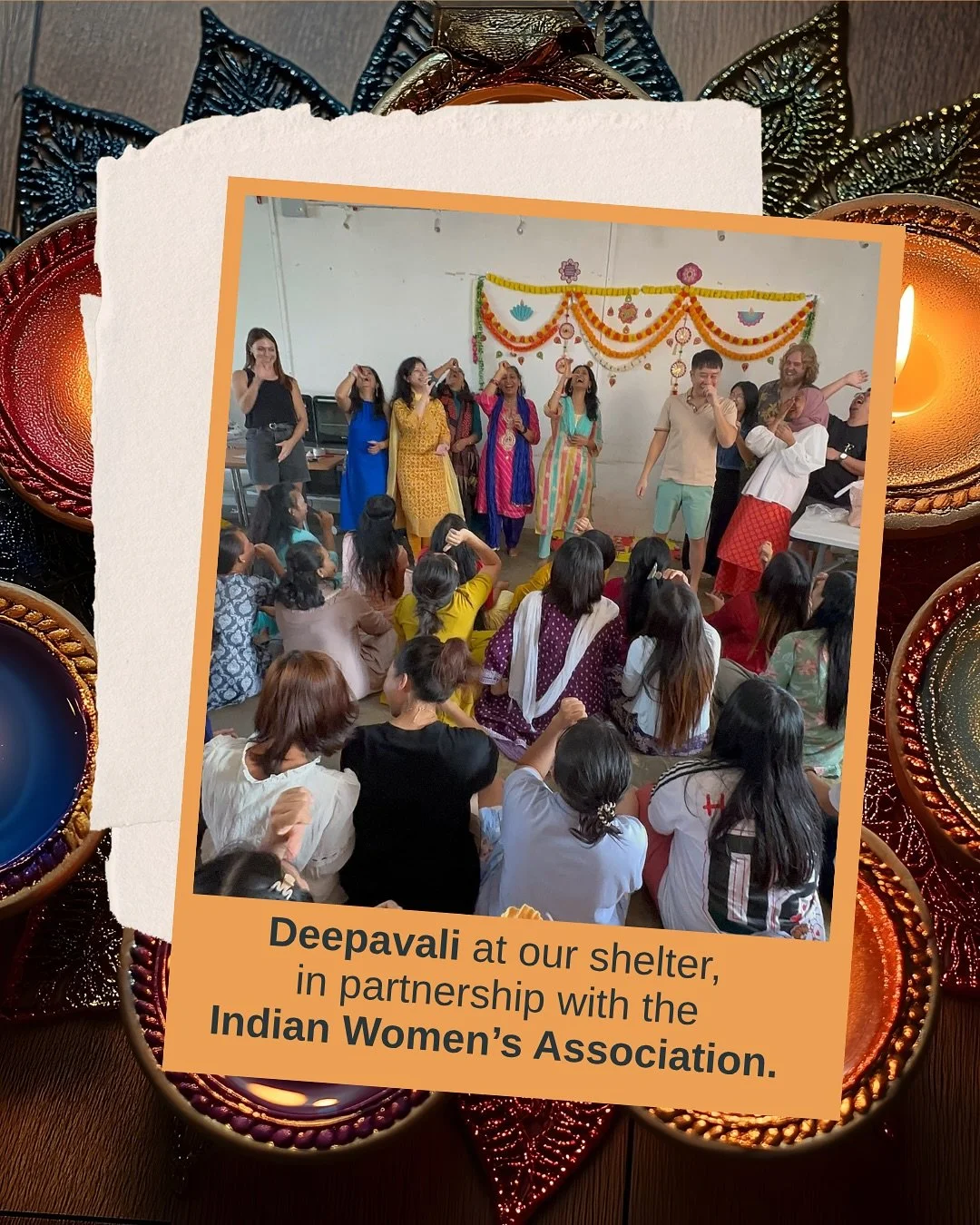 🪔✨ Celebrating Deepavali at HOME&rsquo;s Women&rsquo;s Shelter ✨🪔

Last week, our shelter residents celebrated Deepavali with the wonderful volunteers from the Indian Women&rsquo;s Association (IWA).

From choosing festive jewelry and hand-painting