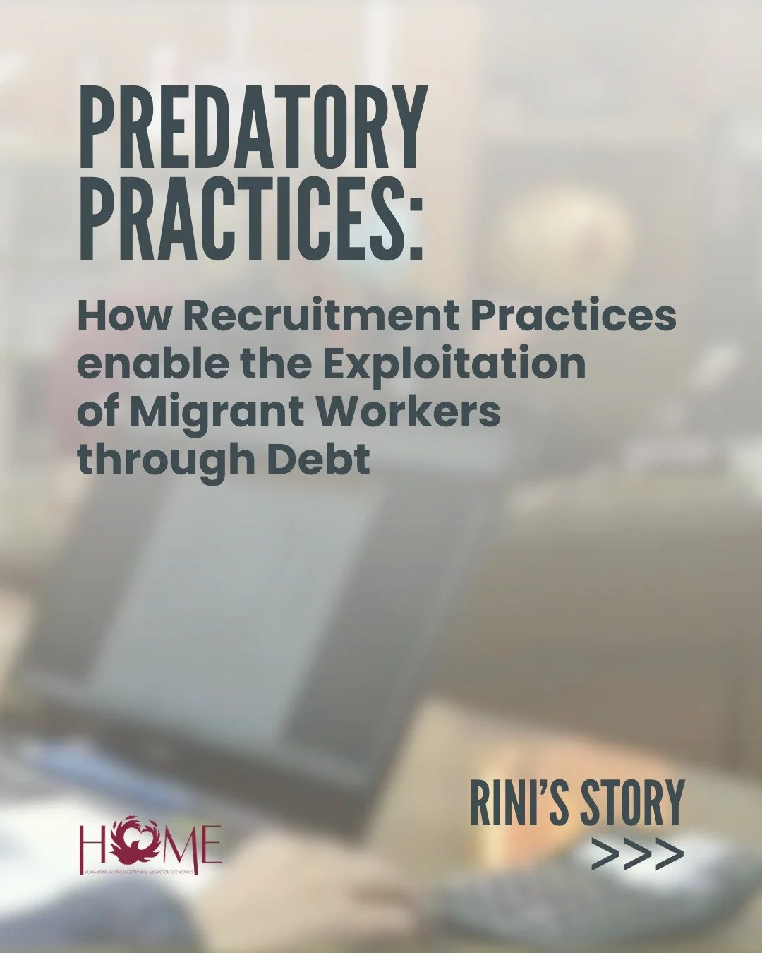 You may wonder why some migrant workers tolerate poor working conditions or even blatant mistreatment. 

This post highlights how current recruitment practices keep workers indebted with recruitment fees, thus making them vulnerable to accepting dete