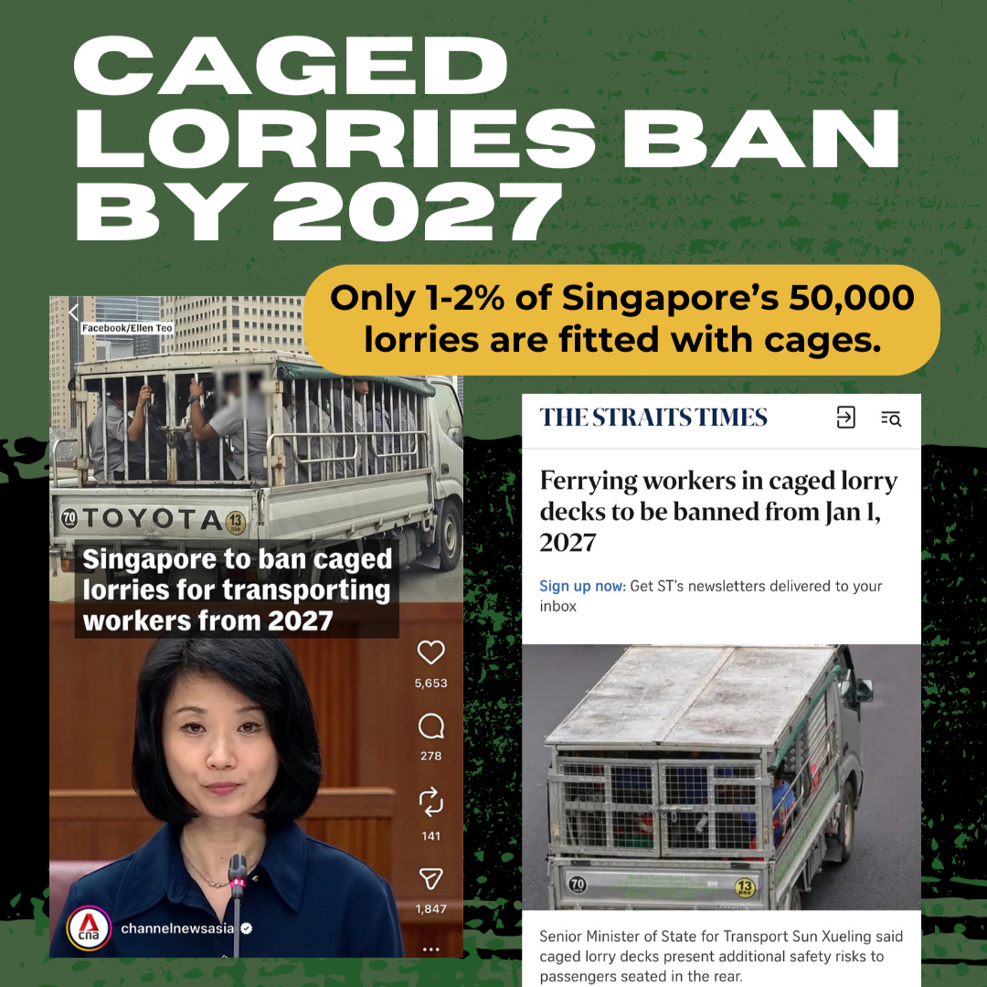 Caged Lorries for Transporting Workers to be Banned by Jan 2027: Statement from HOME