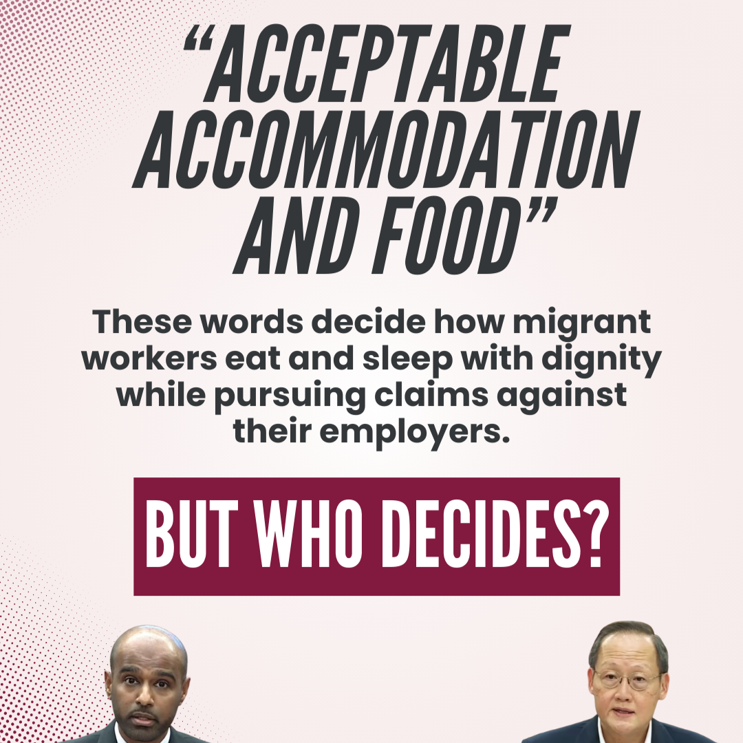 When Acceptable Becomes Absurd: The Issue of “Acceptable Accommodation and Food” for Migrant Workers Holding a Work Permit