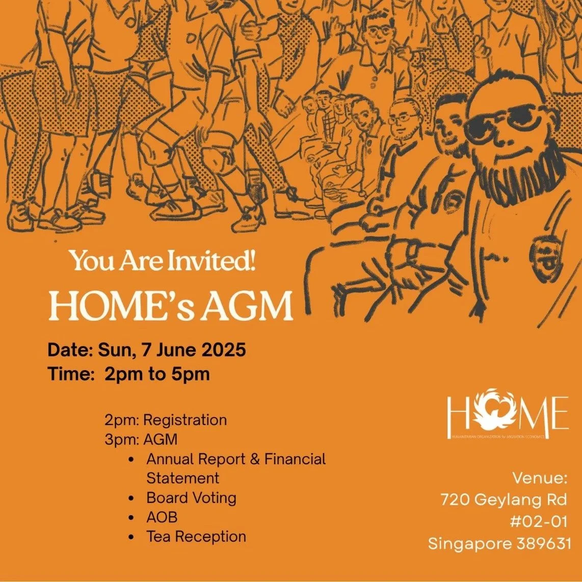 HOME’s AGM 2026: Happening 7th June, 2026!