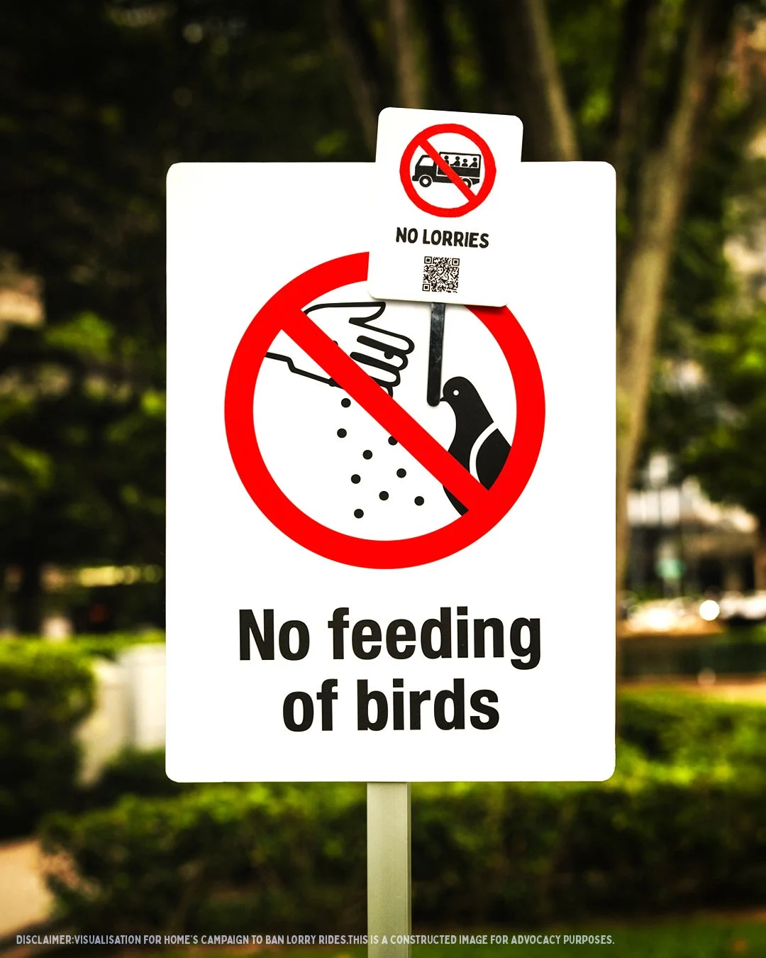 I&rsquo;m sick of being fed excuses! How is feeding me any more dangerous than transporting people in the back of lorries? Which by the way, has killed more than 114 migrant workers since 2000, yet it is still legally permitted.

If I&rsquo;m banned,