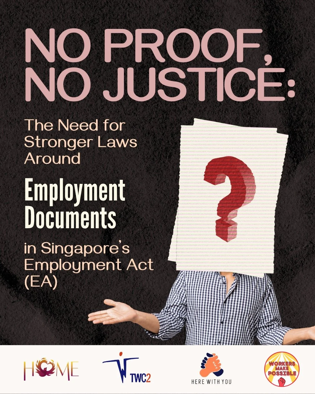 Do you receive a payslip with your monthly salary? Is your salary deposited directly into your bank account? 💰

These may seem like basic employment practices, but many low-wage workers in Singapore, especially migrant workers, continue to face prob