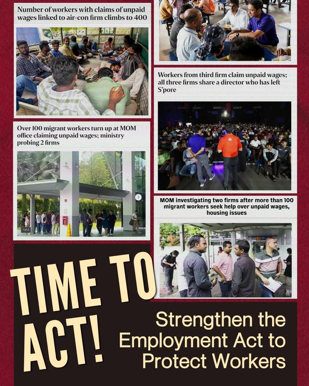 You&rsquo;ve probably seen the headlines about the 400+ migrant workers from three companies who recently came forward over unpaid wages 📰 But wage theft does not always make the news. Instances of wage theft point to deeper systemic issues relating