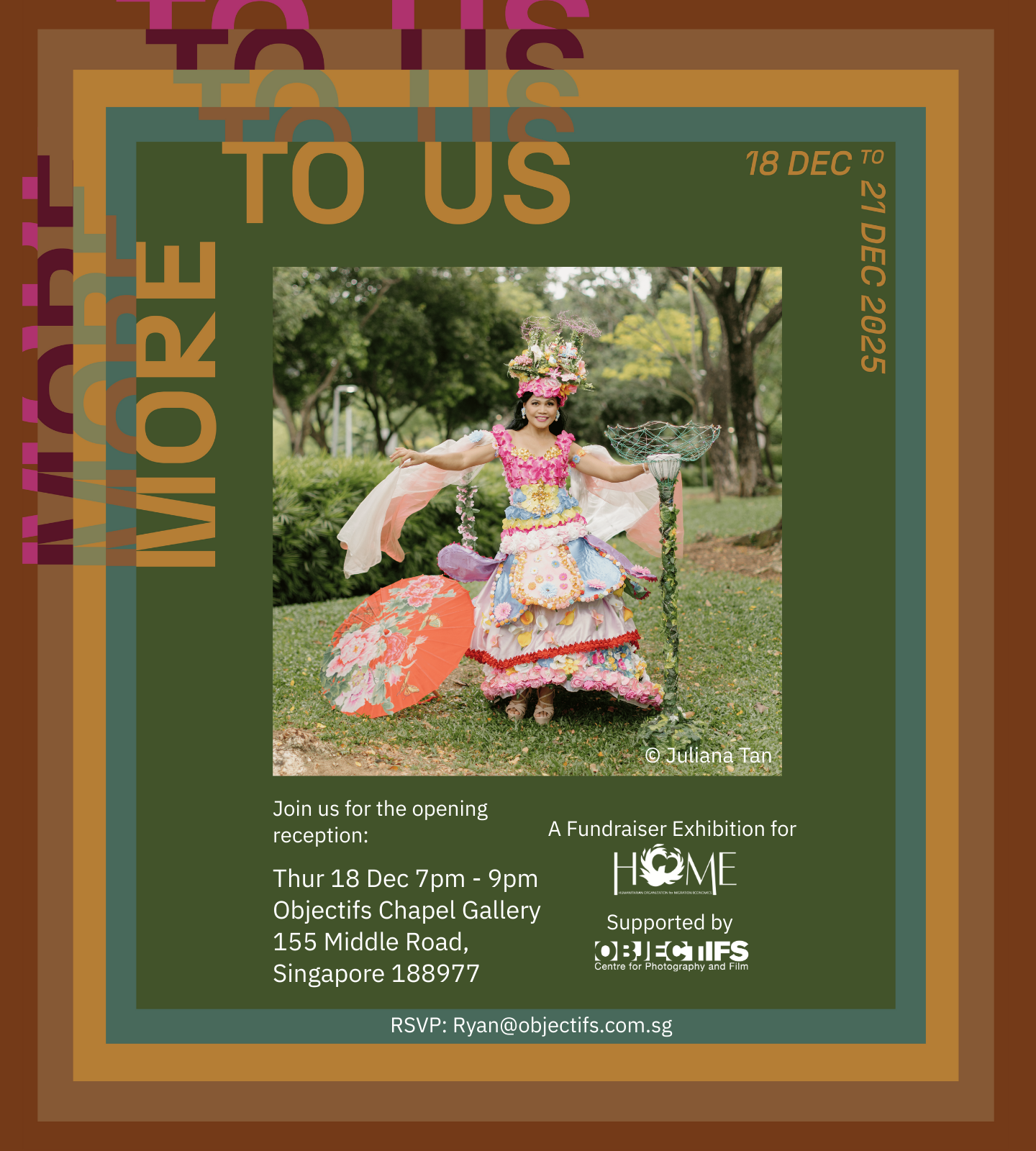 More to Us Exhibition Invite
