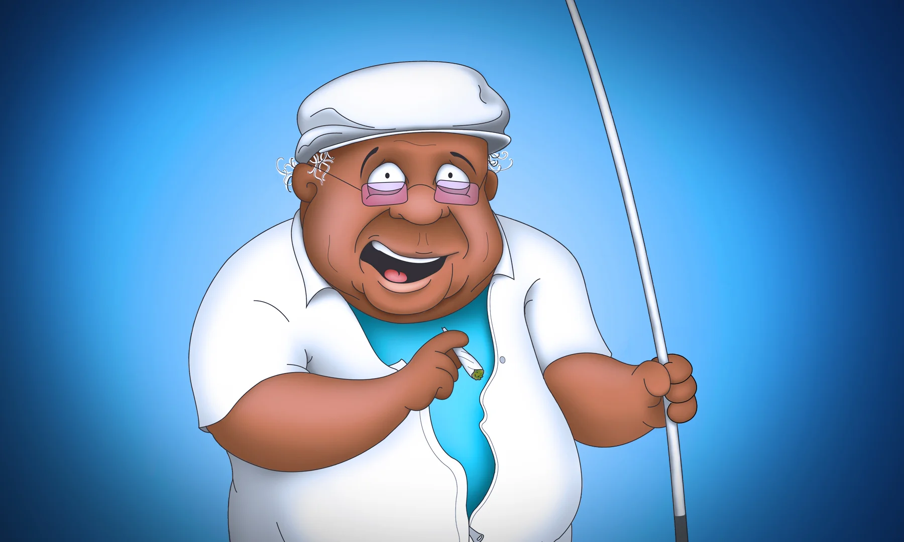 Photoshop, IllustratorHolmes is a character based on a real person named Bill Holmes who has sadly passed away.&nbsp; His character was created for a cartoon show I have been developing over the past few years.