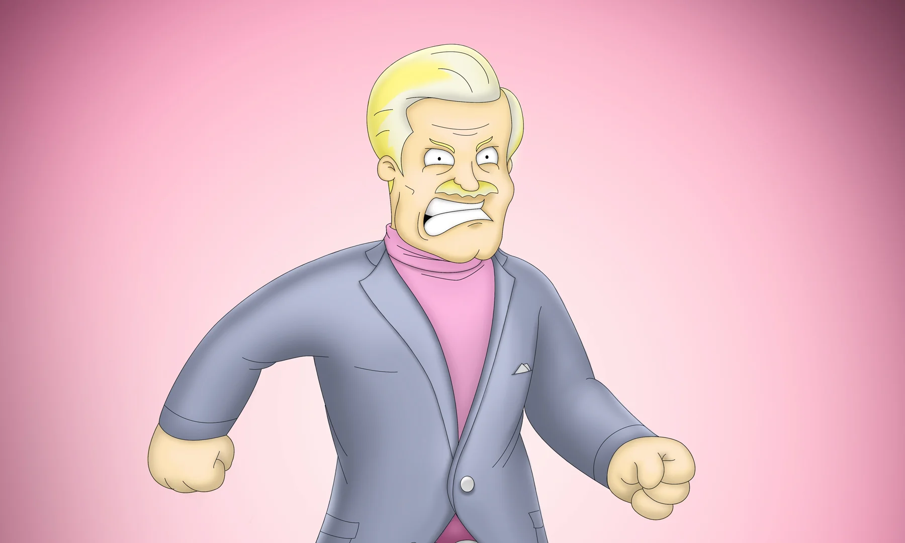 Photoshop, IllustratorHamish is the main antagonist in a cartoon show I have been developing over the past few years.