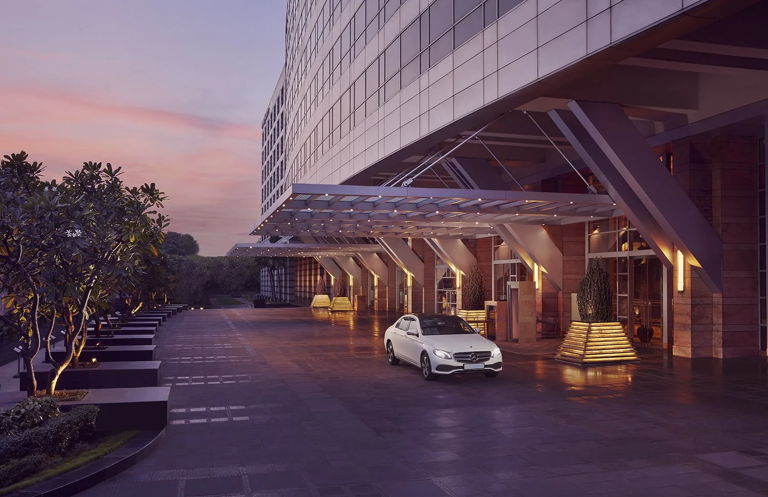 Grand Hyatt Mumbai Entrance Porch