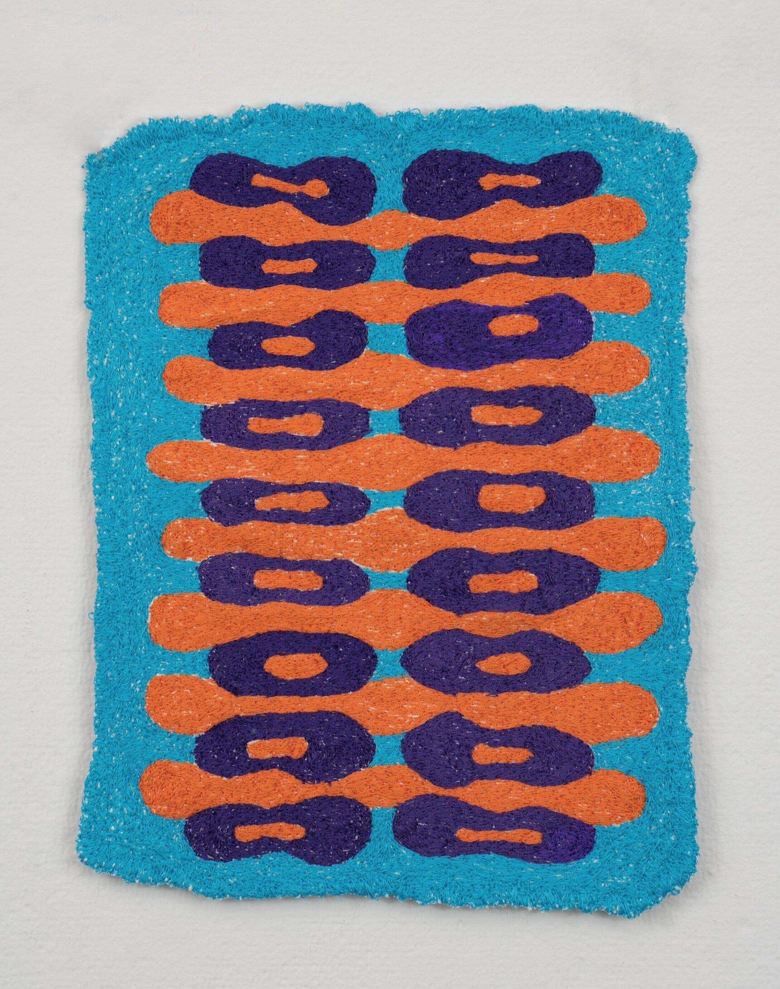 Embroidery Study of 'Cheetos Dispersion' Weaving