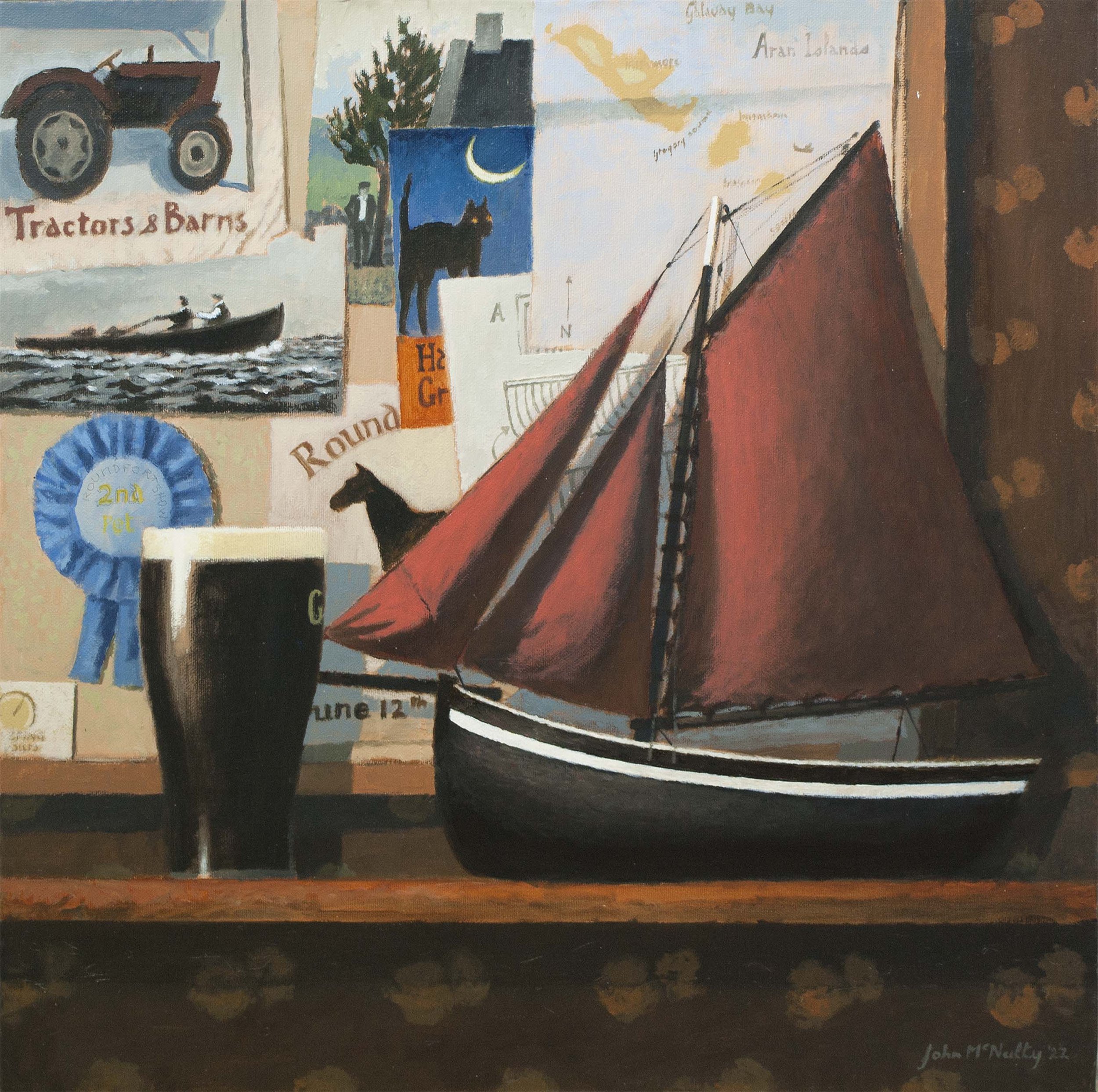 Galway hooker, oil on canvas, 50x49cm.jpg