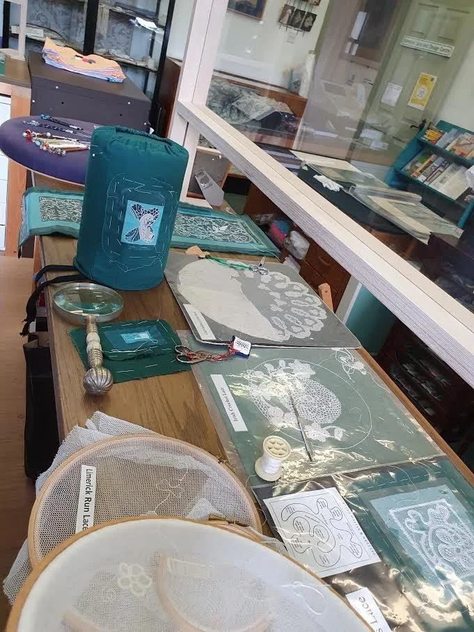 4.Demonstration area at The Kenmare Lace and Design Centre..jpg