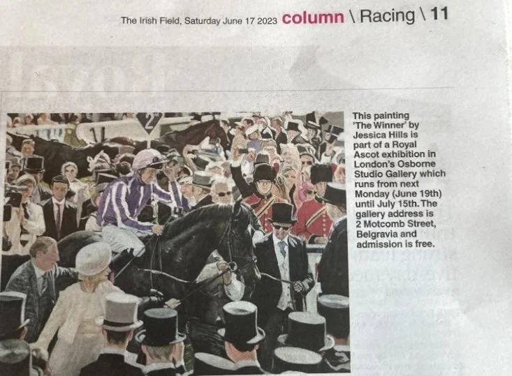 'The Winner' by Jessica Hills featured in The Irish Field