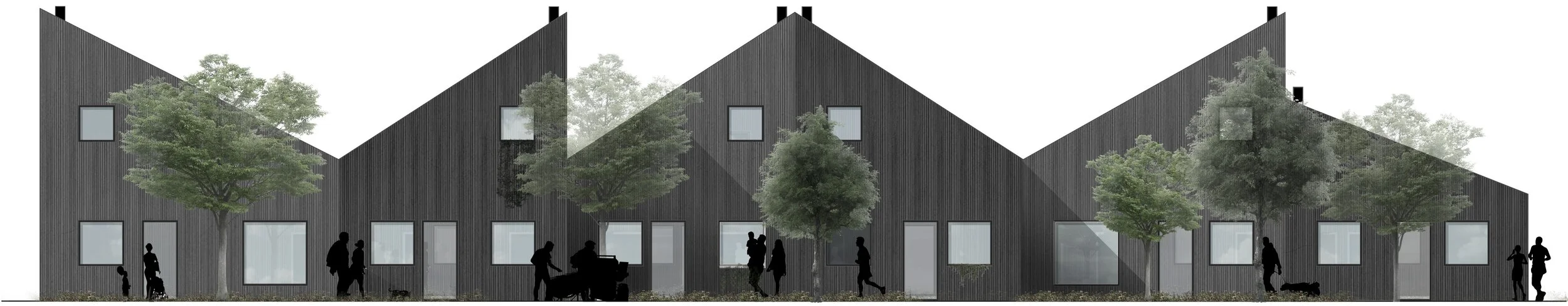 The first 44 houses in Tofteengen north of Roskilde will be ready in December 2019.