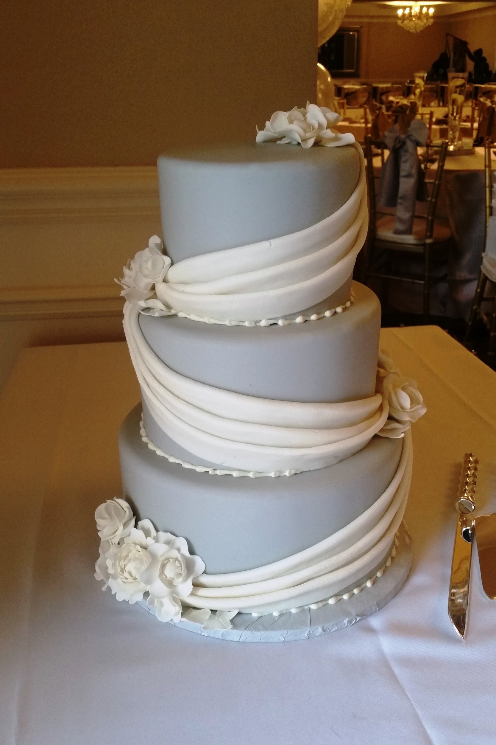 Rolled Fondant Wedding Cake Art Design Center