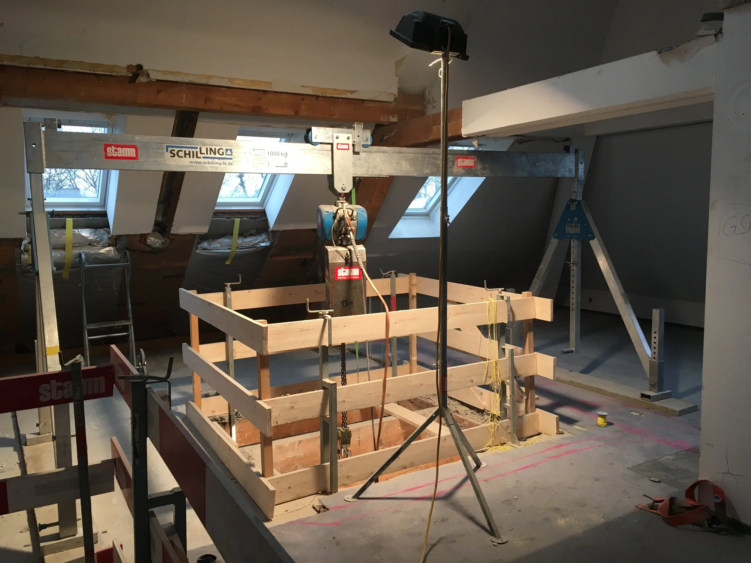 Liftschacht - Baumeister