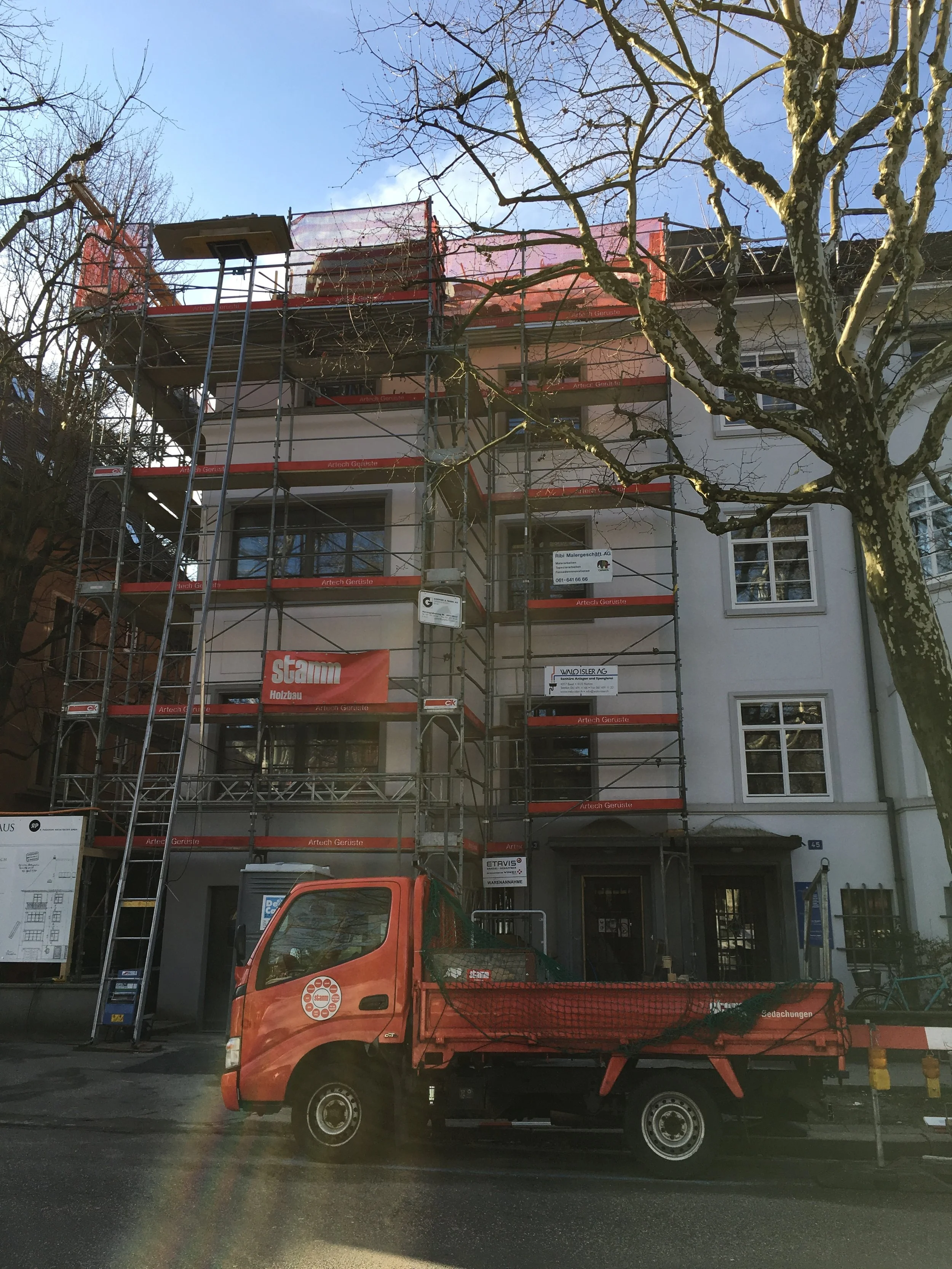 Totalsanierung - Malerarbeit