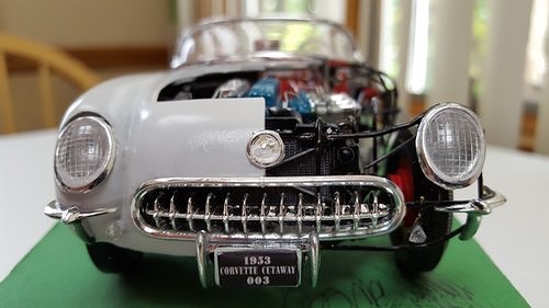 Model of the 1953 Corvette Cutaway 003 by Peter Lombardo