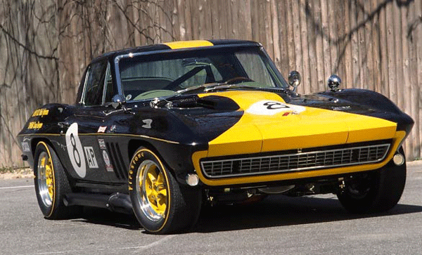 1966 Corvette Daytona # 8 Racer, NCRS American Heritage Award