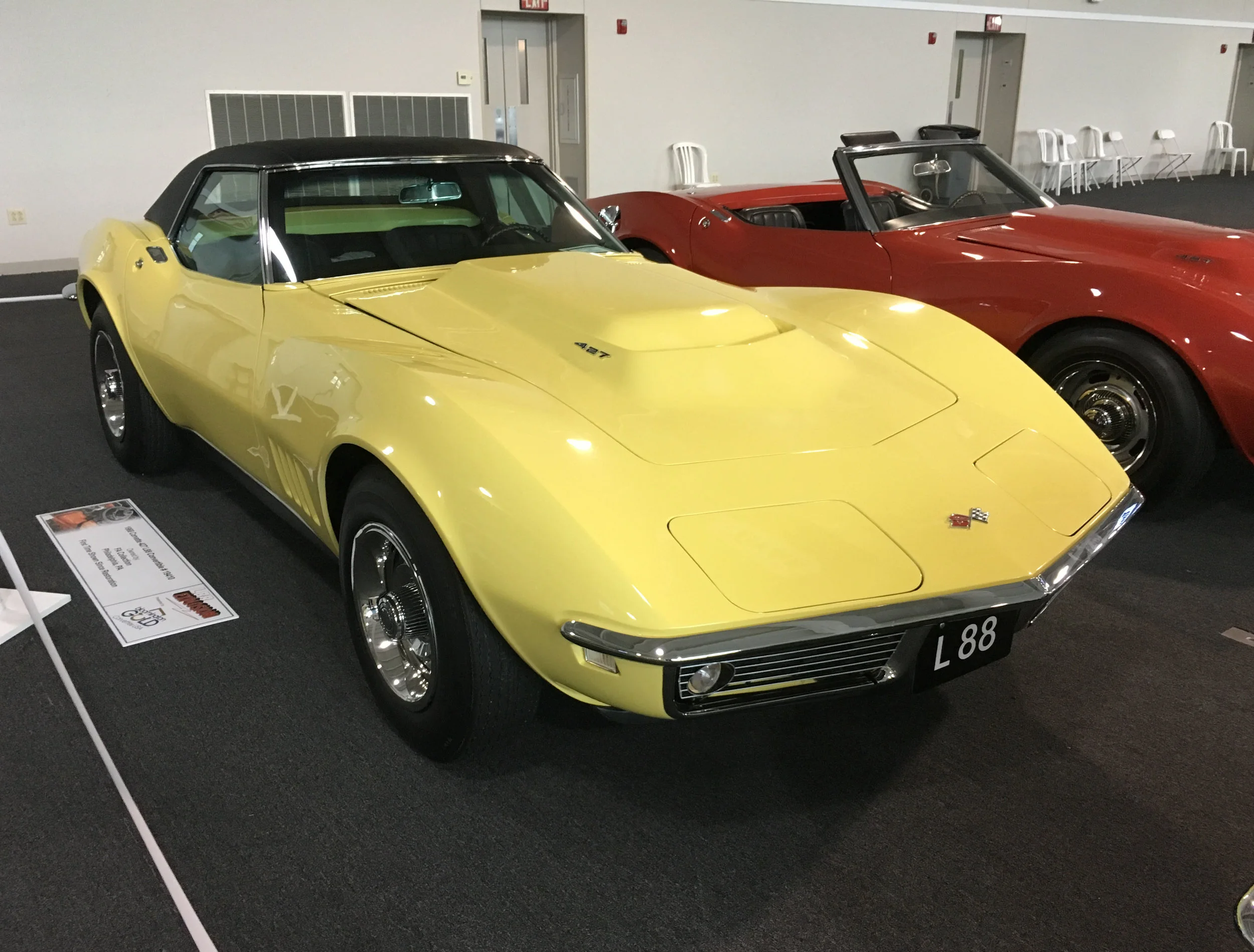 1968 Corvette Factory L88 Corvette Roadster, NCRS Top Flight, Bloomington Gold, Triple Diamond Award