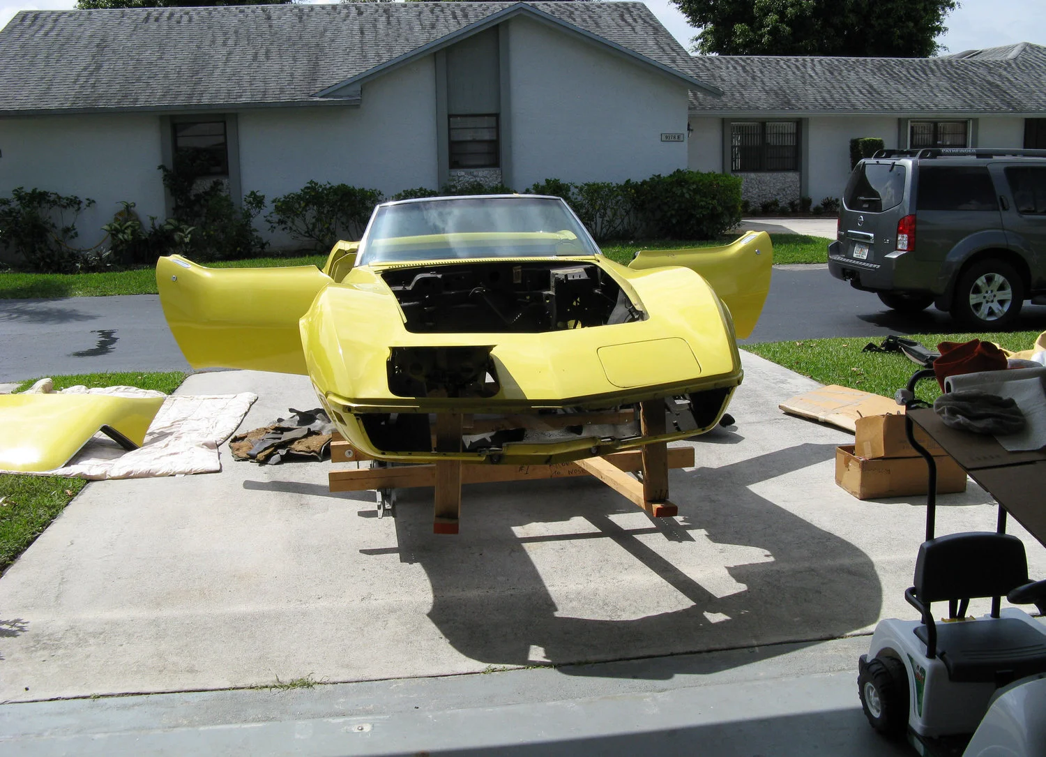 1969 Corvette Roadster 427-435 H.P. Daytona Yellow/Black Interior