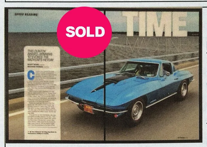 1967 L71 Marina Blue Coupe SOLD