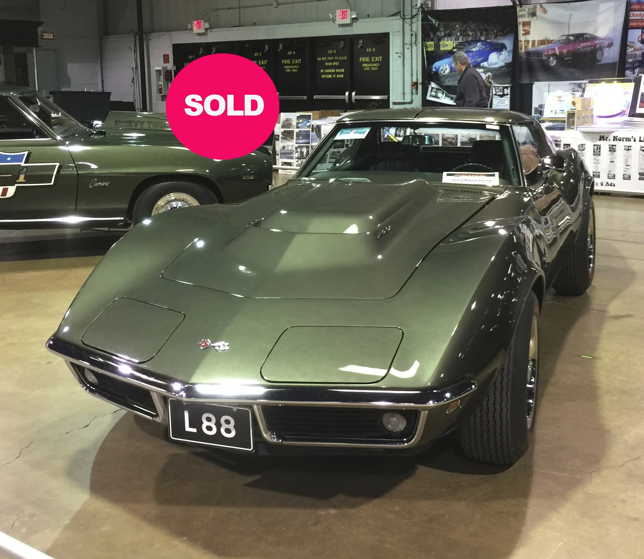 1969 Factory Original Corvette L88 Fathom Green 16K Miles...SOLD