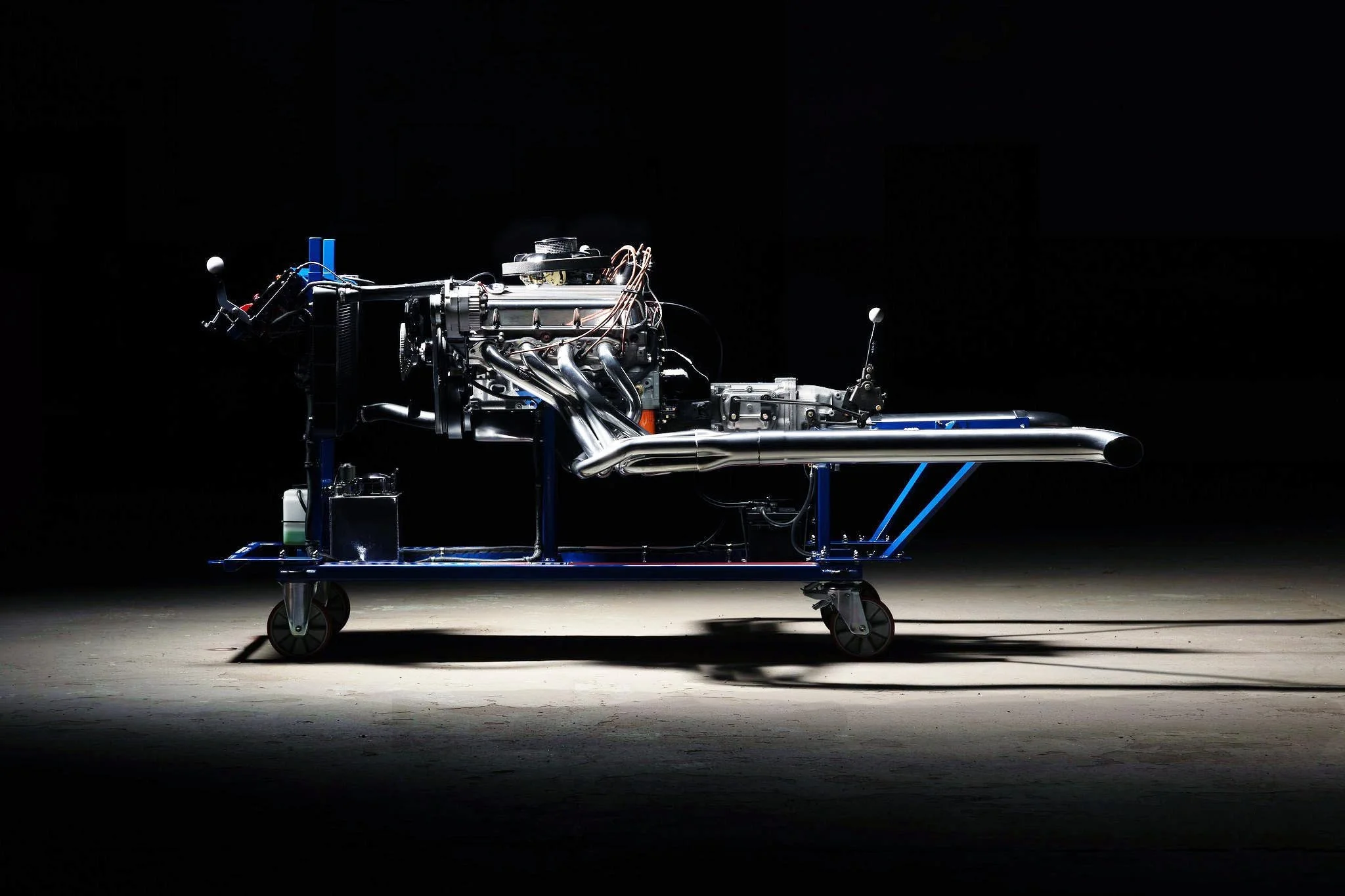 Running 1969 Stars & Stripe L88 On Custom Engine Stand