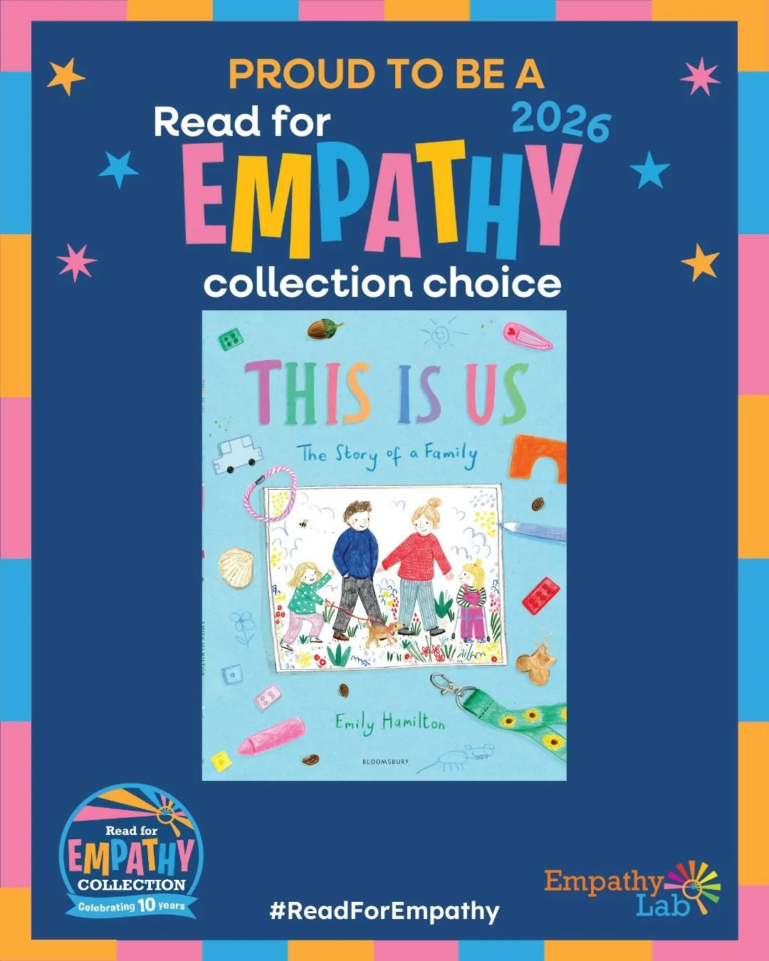 Beyond proud for &lsquo;This is Us&rsquo; to have been selected for the 2026 Read for Empathy collection! 

Even more special as it&rsquo;s the National Year of Reading &amp; to be part of this fantastic collection of 65 books for 3-16+ year olds, he