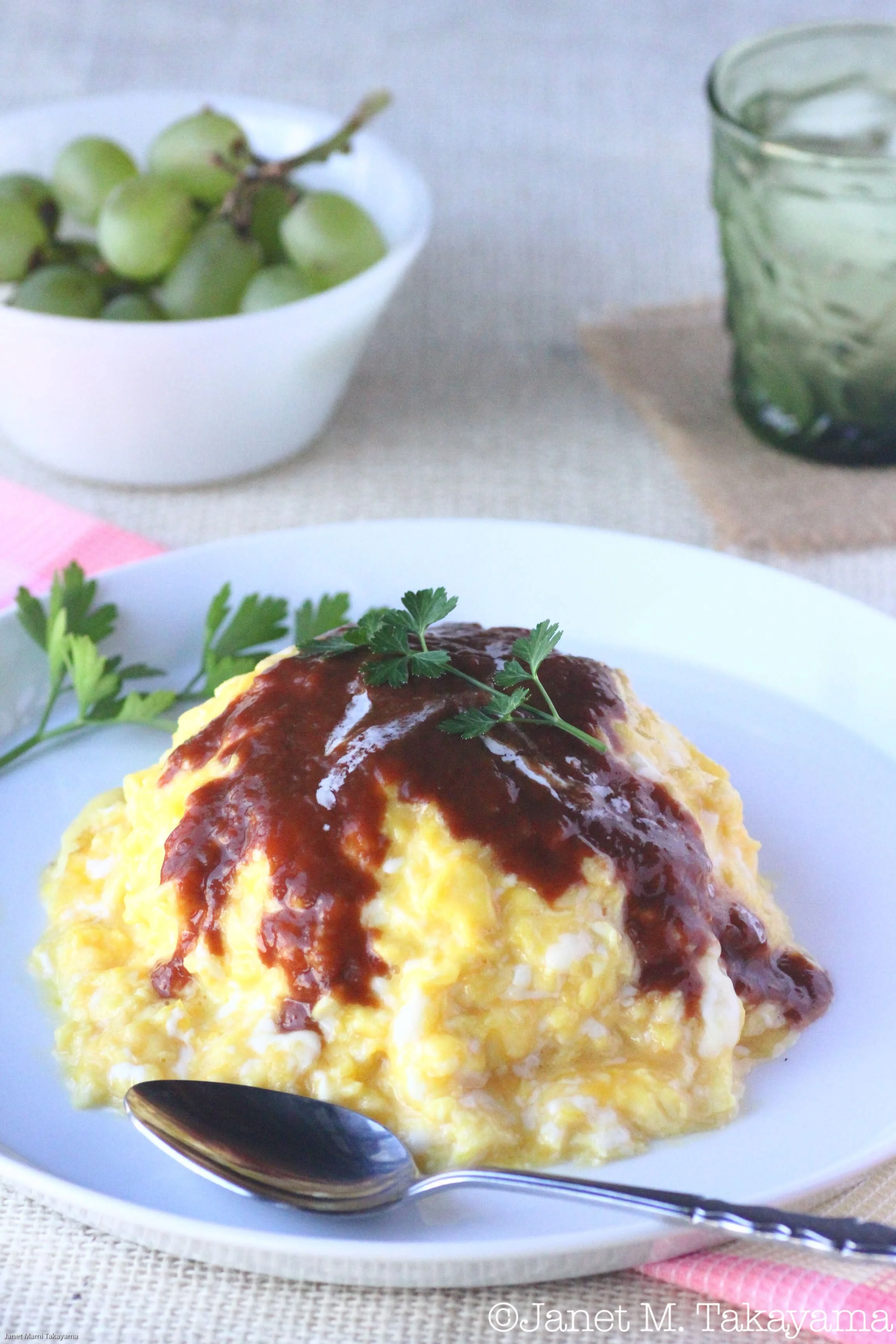 Omelette and Rice