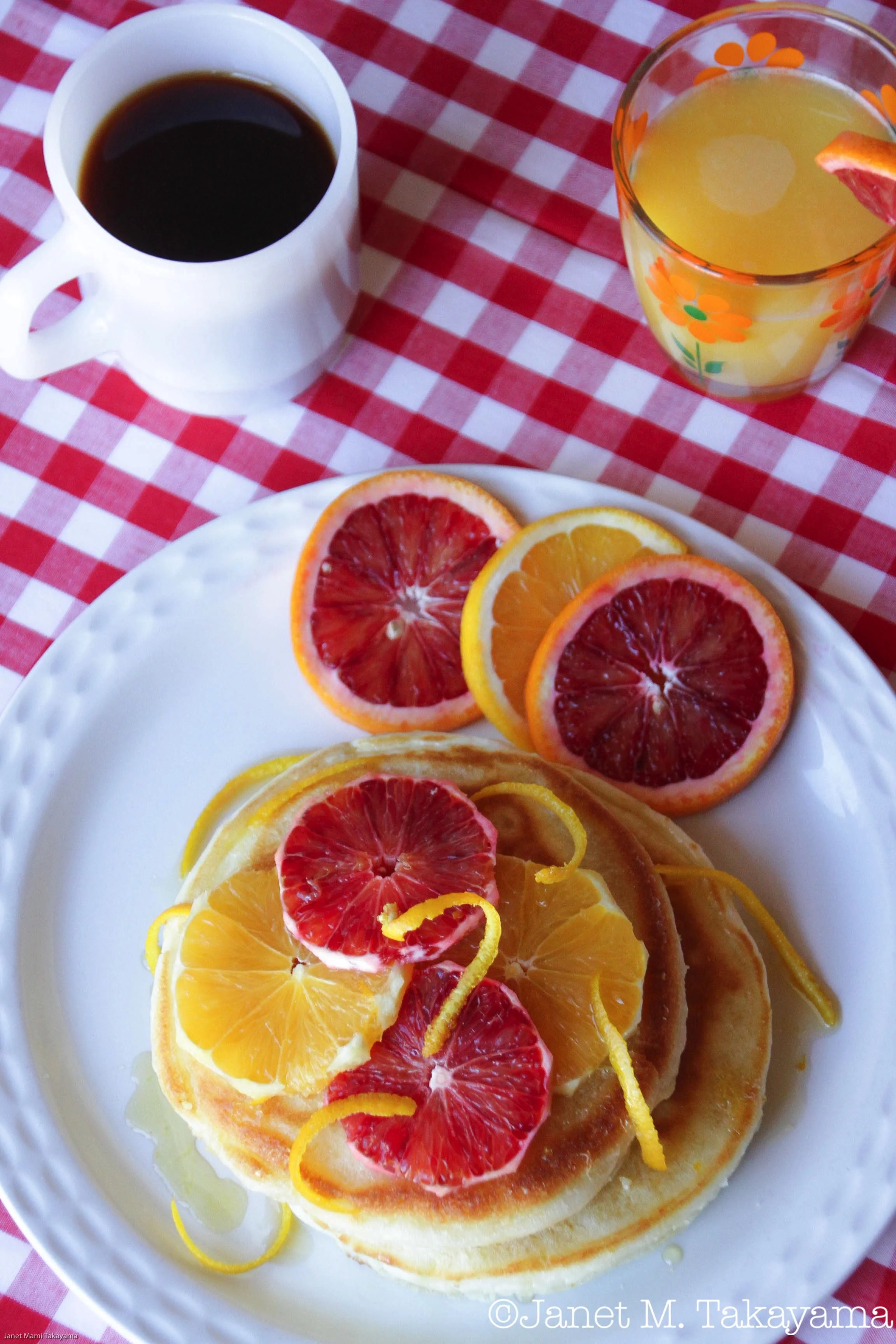 Orange Pancakes