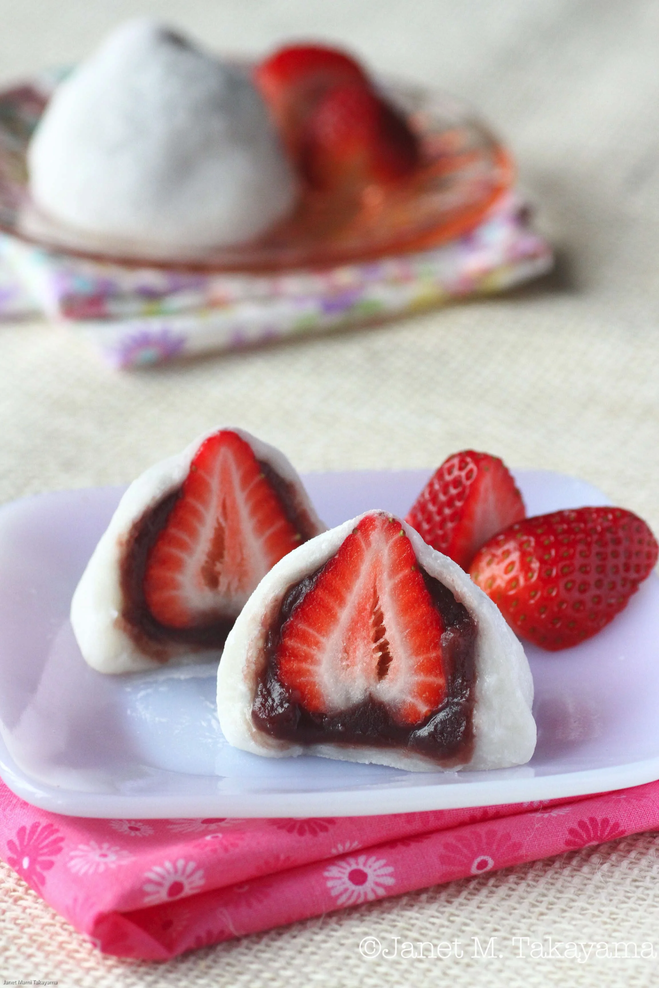 Strawberry Mochi
