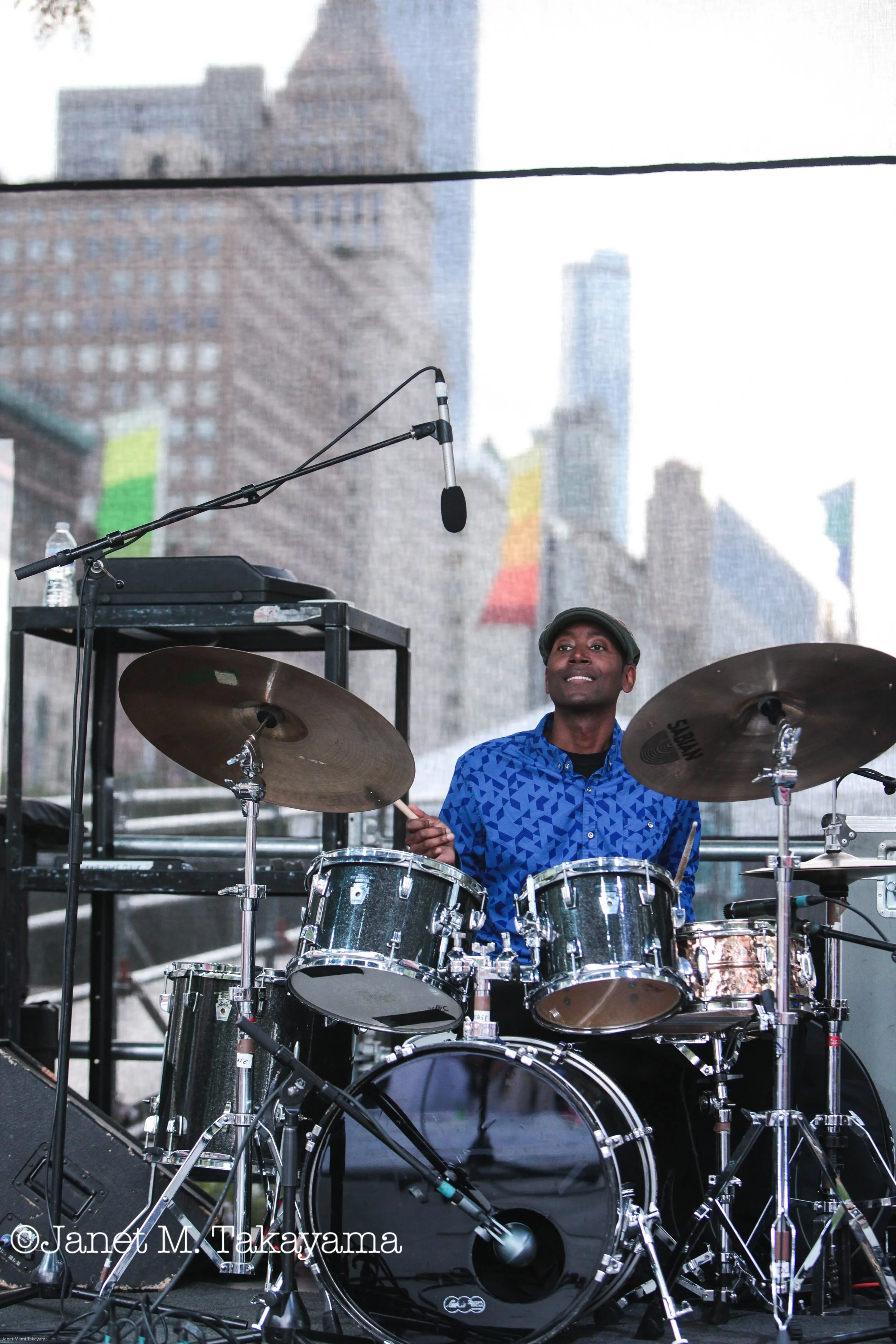 Kenny "Beedy Eye" Smith of the Cash Box Kings
