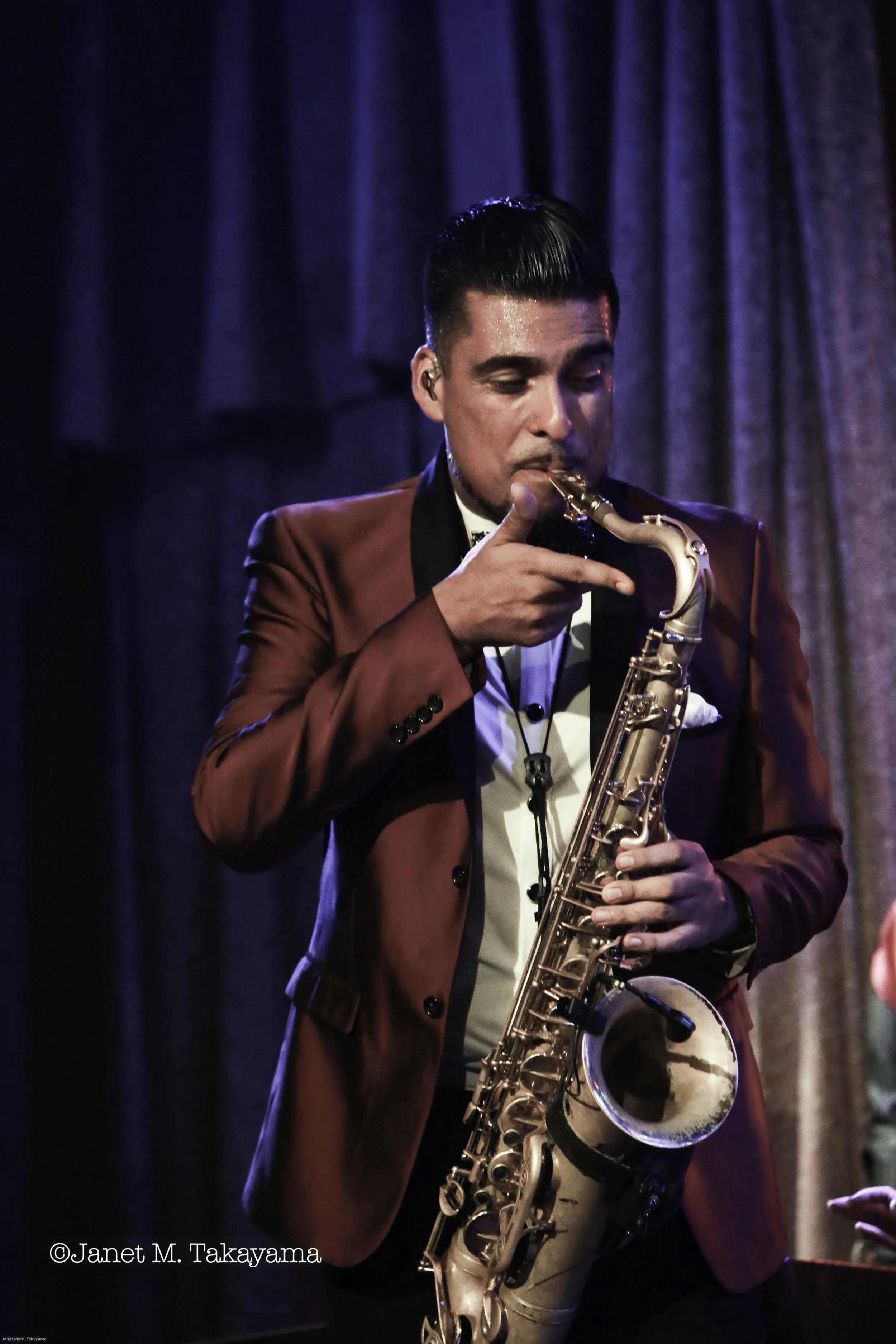 Marco Palos of Louis Prima Jr. and the Witnesses