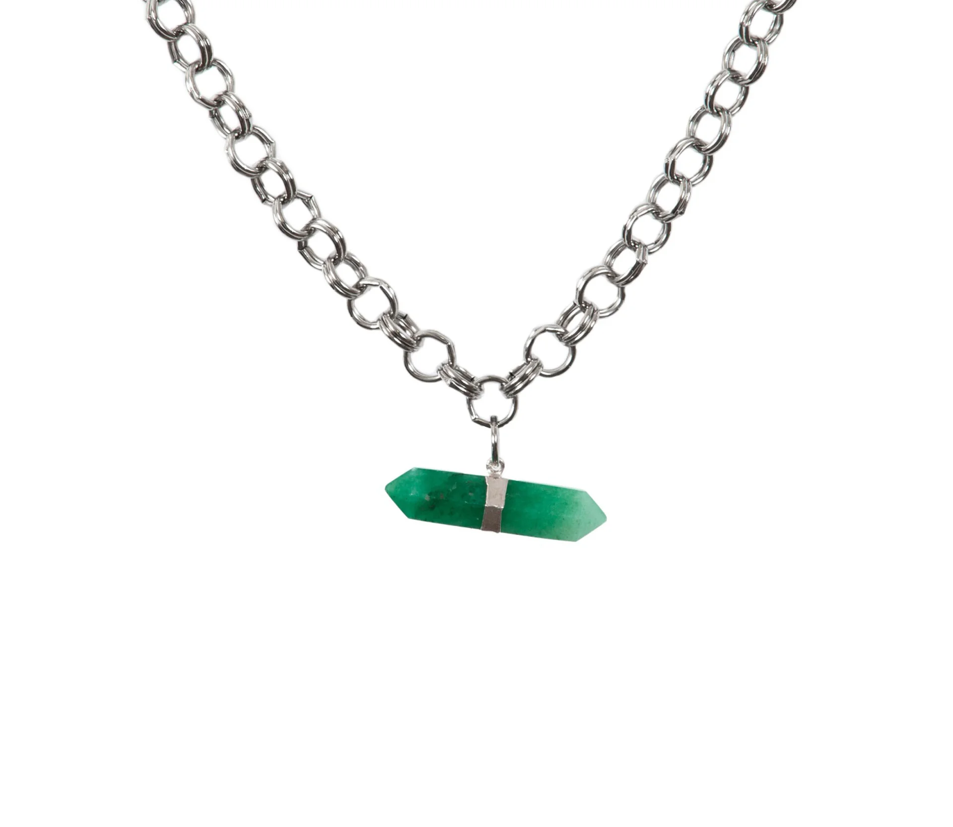 Goddess choker necklace - Jade