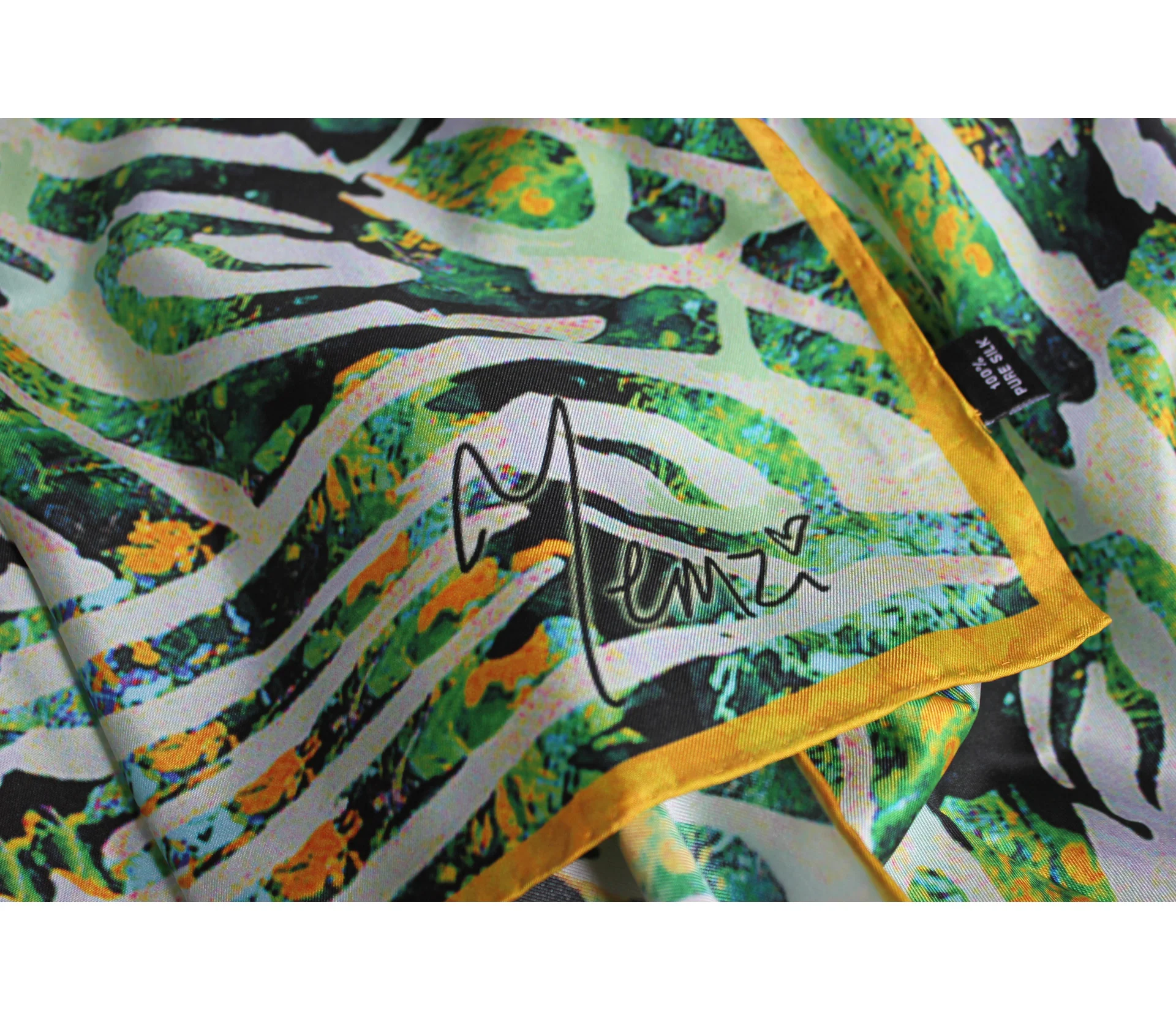 Hand Rolled Silk Scarf