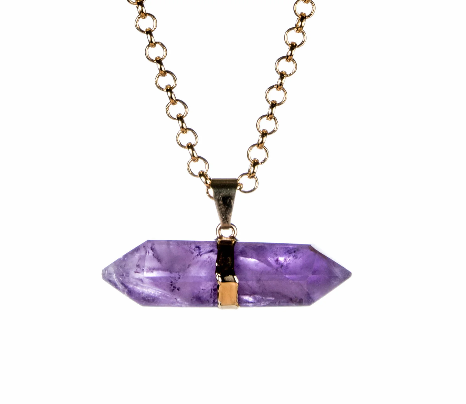 Goddess Choker Necklace - Amethyst