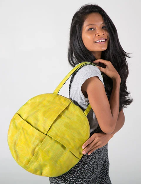 CHANLINA Shoulder bag - repurporsed fishing net