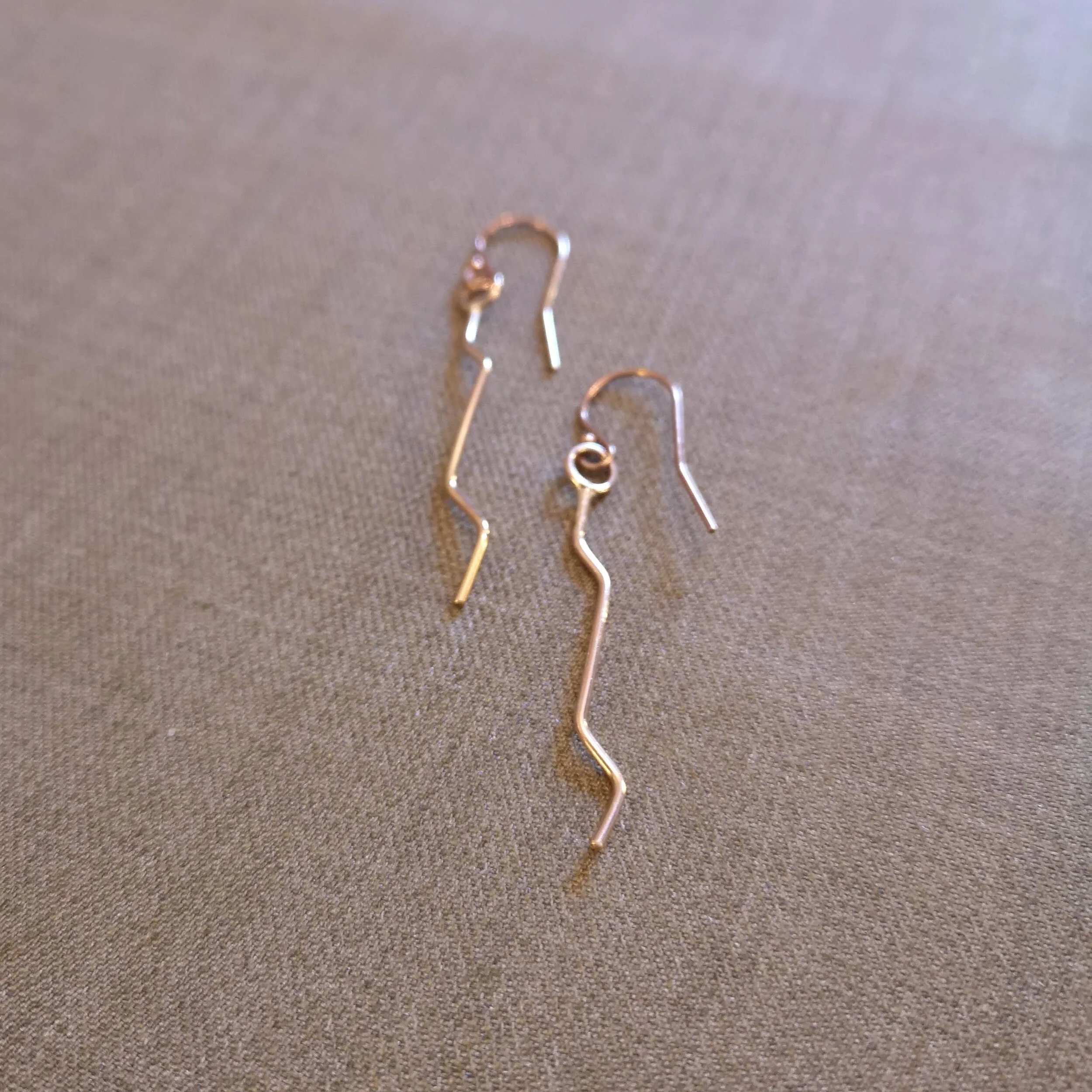 Waves Earrings in Silver or 14ct Goldfilled