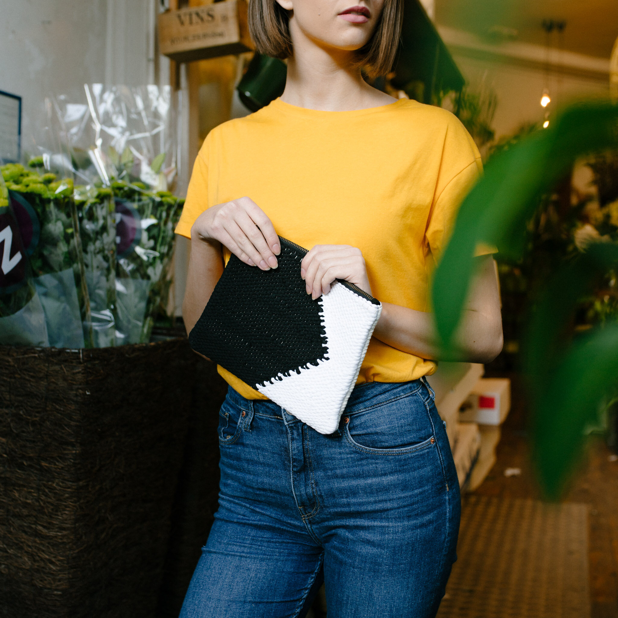 Ōwhiro Organic Clutch Bag