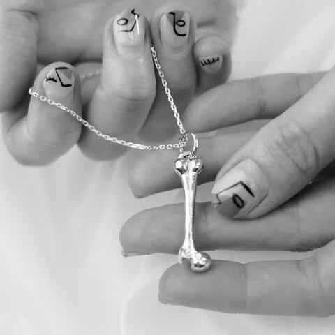 Asgwrn Necklace in Ecosilver