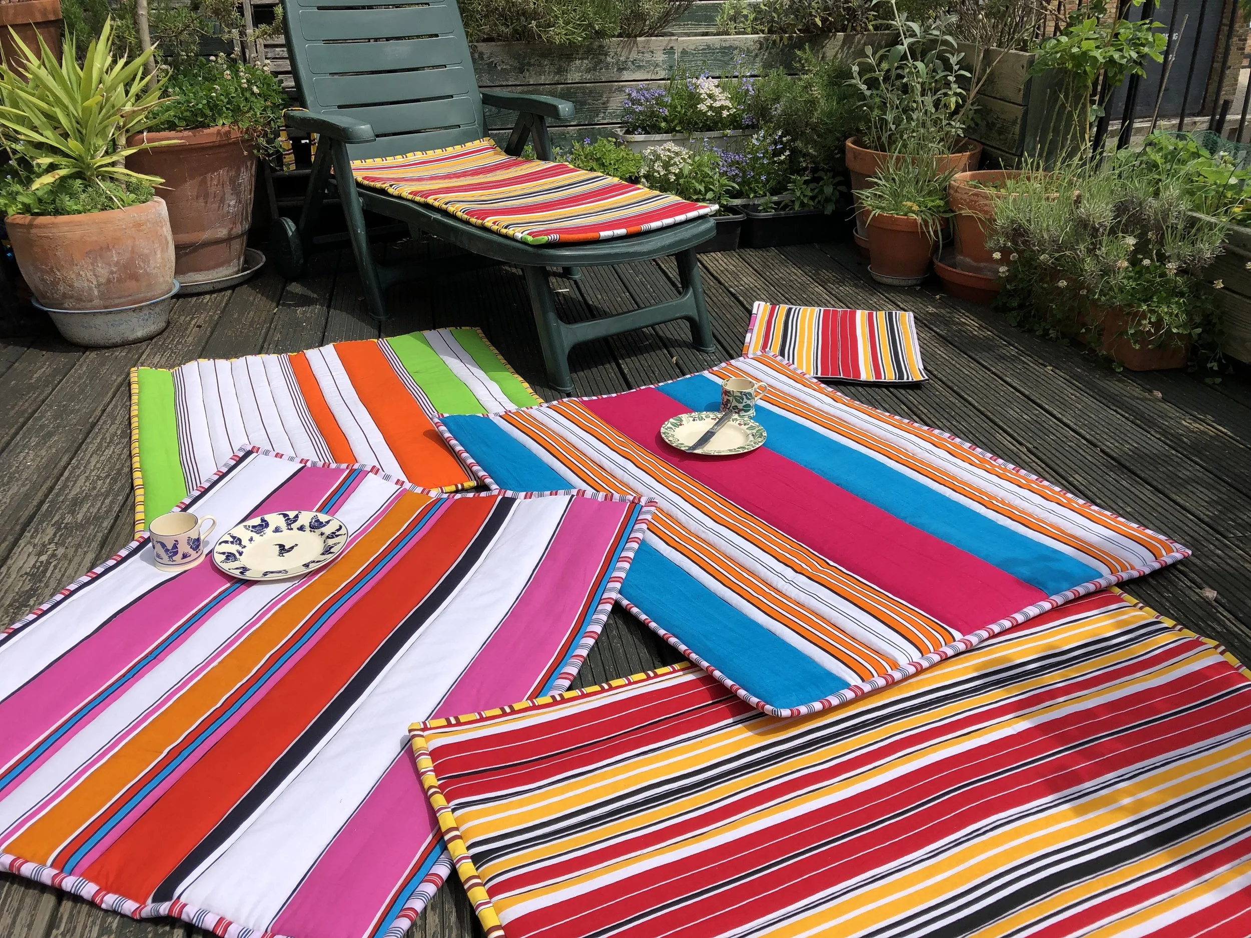 Beautiful Hand-made Picnic Rugs