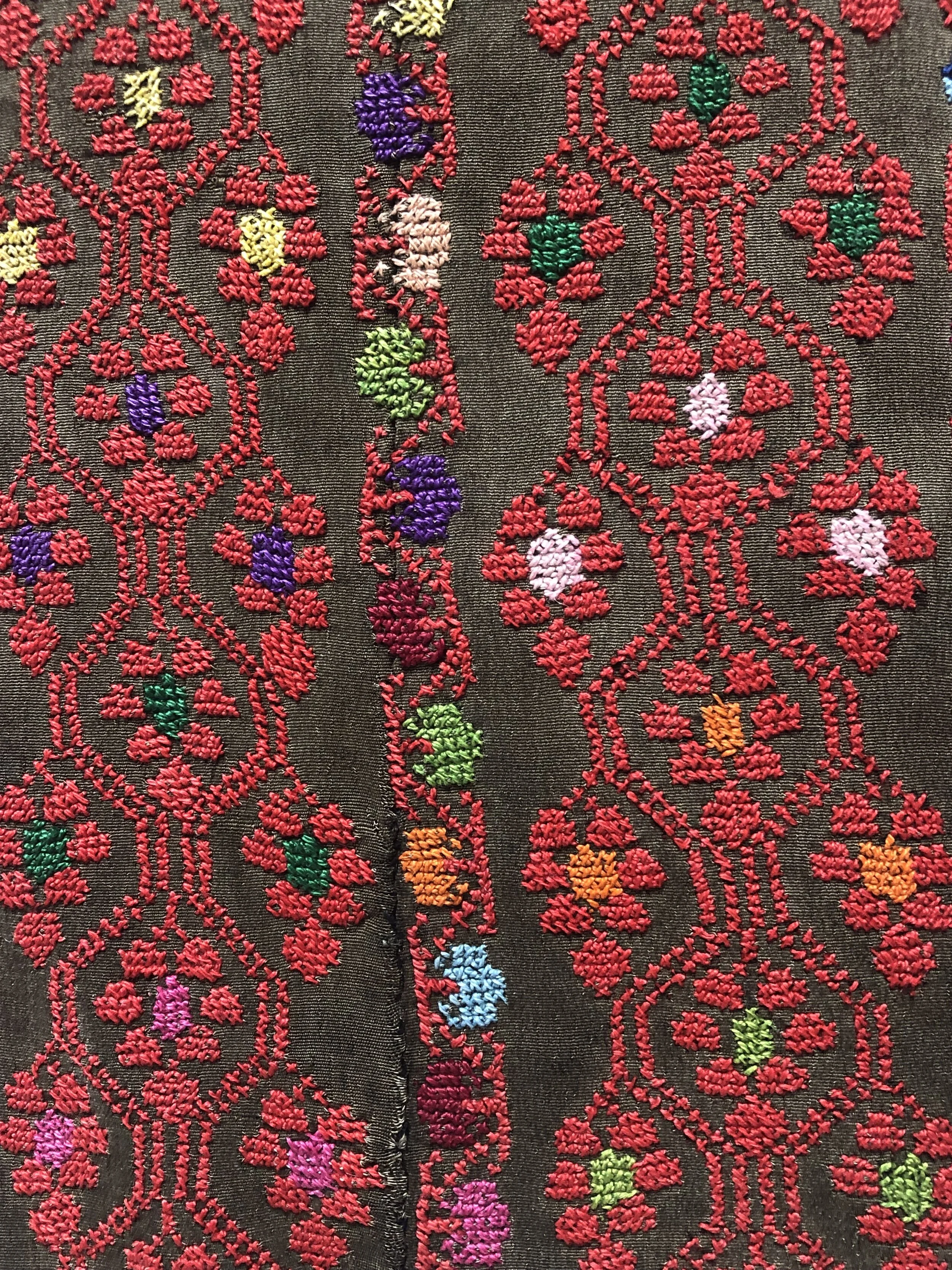 Embroidery detail