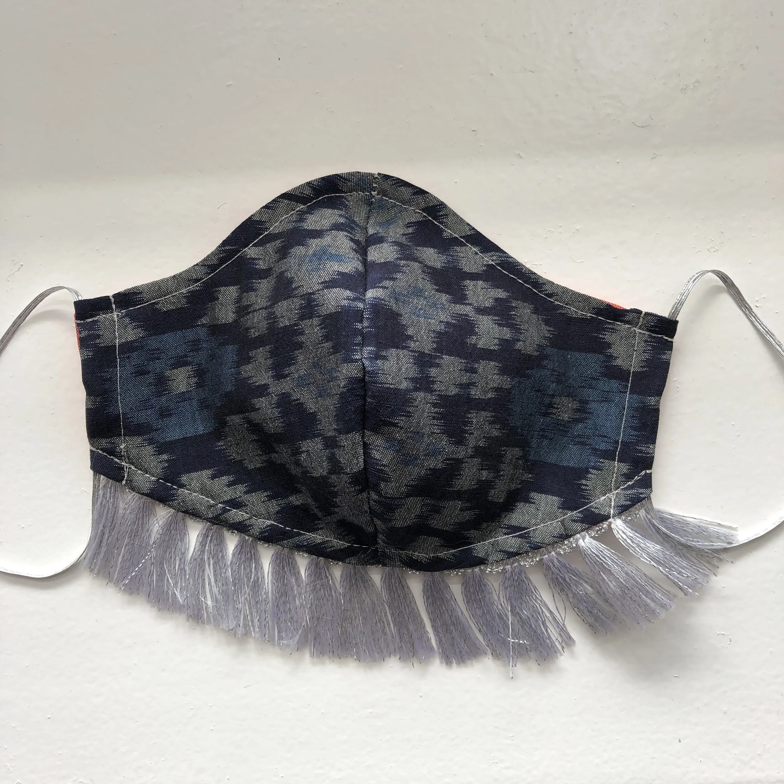 blue batik silver fringe.JPG